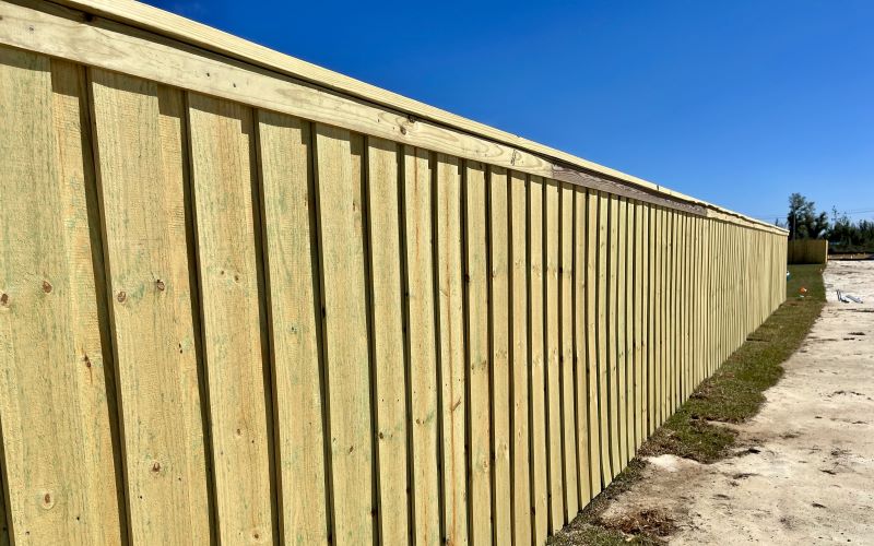Mexico Beach Florida Fence Project Photo