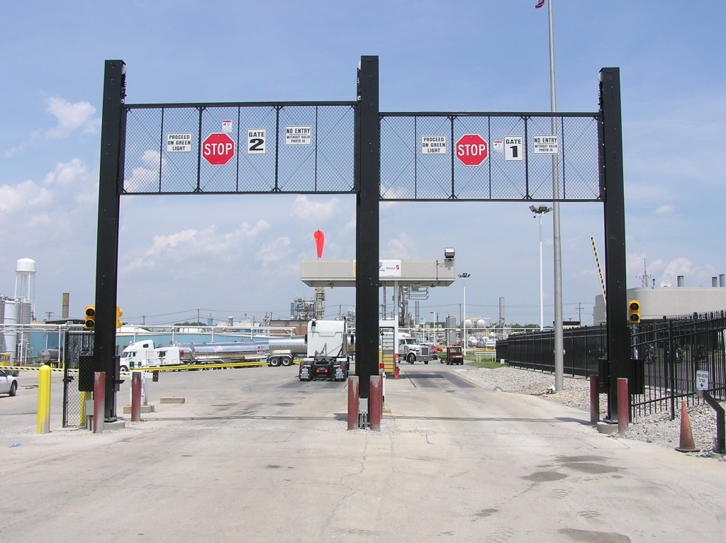 Isolated Fortress Vertical Lift Gate - Panama City, Florida